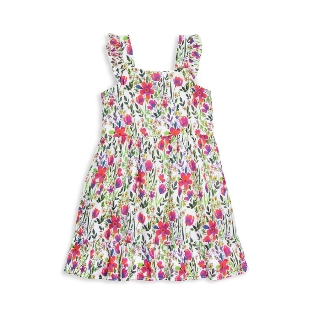 EGG New York “Melody” sleeveless dress with multicolor wildflower floral print